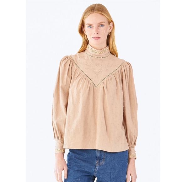 NWT Hunter Bell Wells Blouse Sz XS - Picture 2 of 13